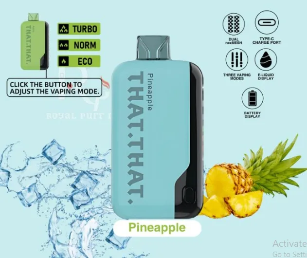 That.That. 18K Puffs Disposable pineapple Vape