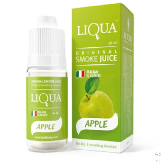 LIQUA – Apple E-Liquid 10ML ( 2 piece )