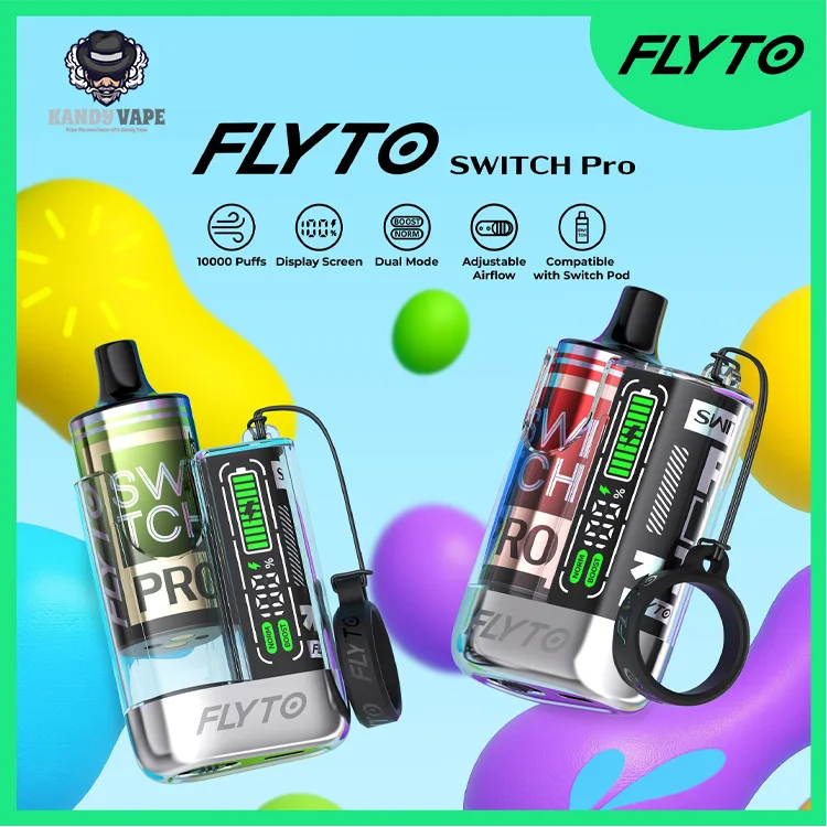 Flyto Switch Pro 10,000puffs Full Kit