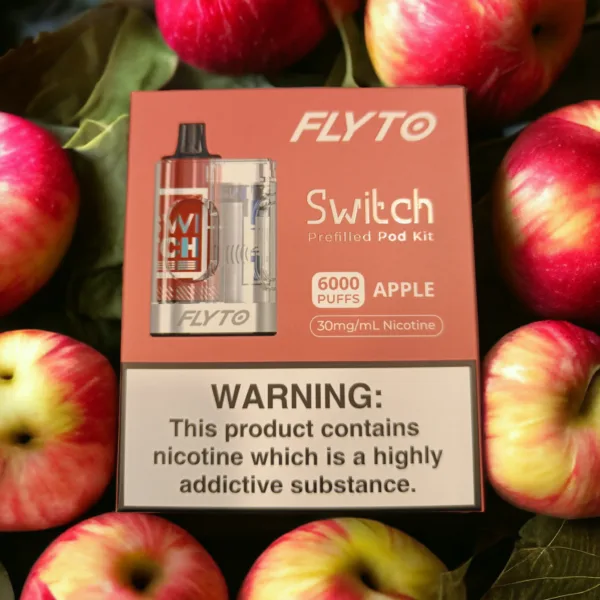 Flyto Switch Pro 10,000puffs Full Kit - Juicy Peach