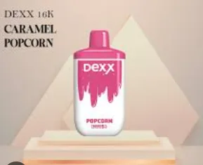 Dexx Caramel Popcorn (Disposable Vape)16000 Puffs