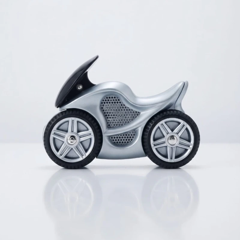 Motorcycle Shaped Gas Lighter - Mini Bike Refillable Flame Lighter