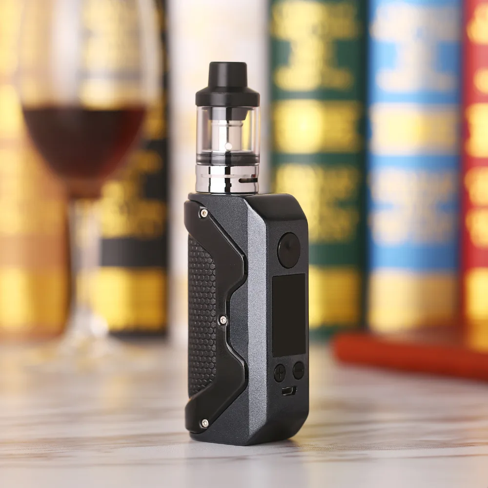 M8 120W Vape Box Mod Kit Adjustable Voltage 1800mah Battery with 3ml Tank Huge Vaporizer Smoke E-Cigaretter Electronic Cigarette. Gaft Flaveor 1