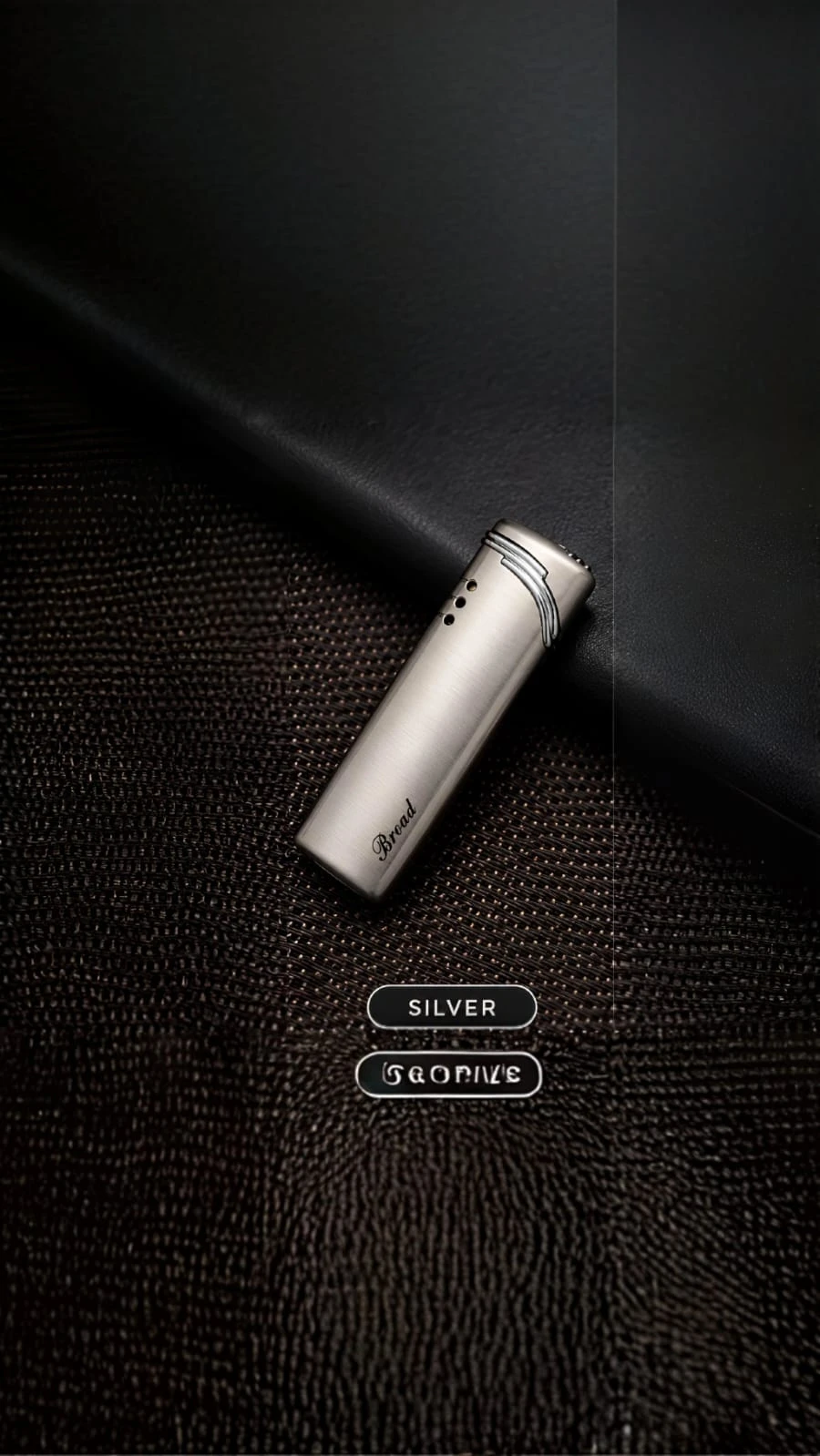 Premium Metal Gas Lighter – Gold, Silver & Black - Gas lighter Price in Bangladesh - Likzomart