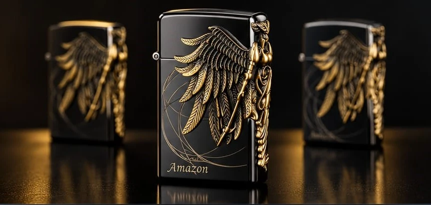 3D Eagle Design Gas Lighter - Gas lighter Price in Bangladesh - Likzomart