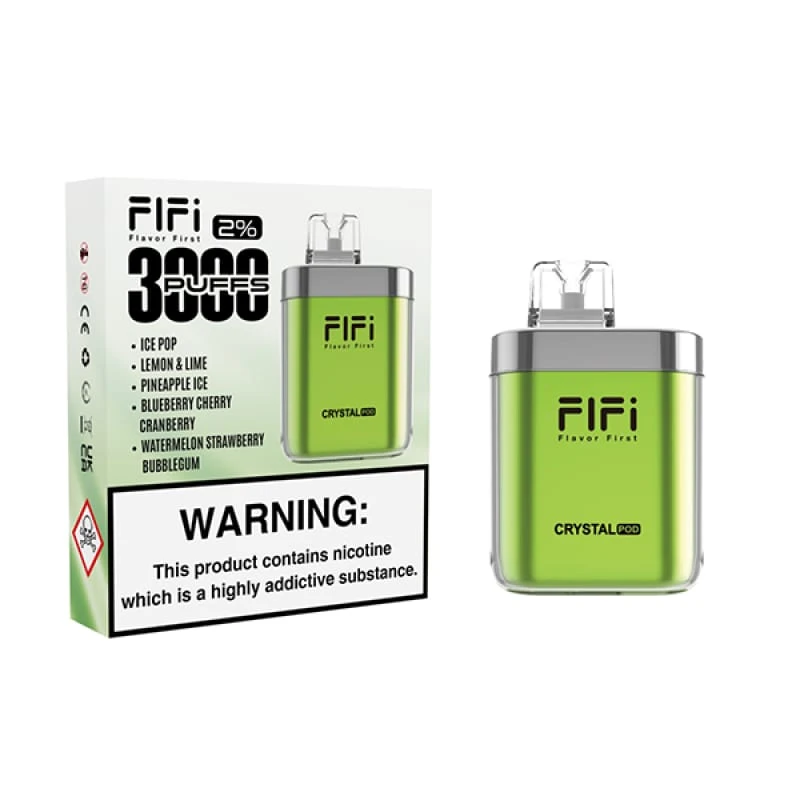 FIFI Crystal Pod 3000 Puffs - Disposal pups Price in Bangladesh - Likzomart